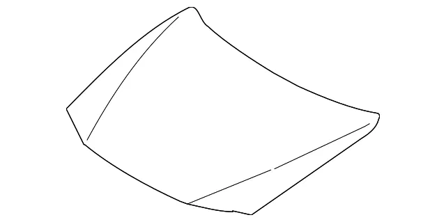 Hood Panel - Mazda (c5y35231x)