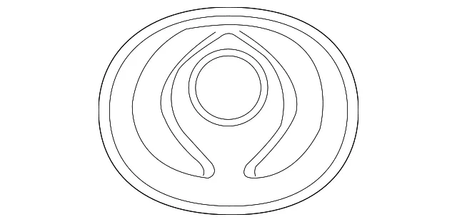Grille Emblem - Mazda (ca0151731a)
