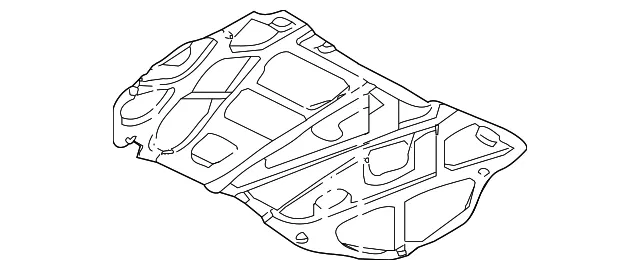 Hood Insulation Pad - Mazda (cc2956681a)