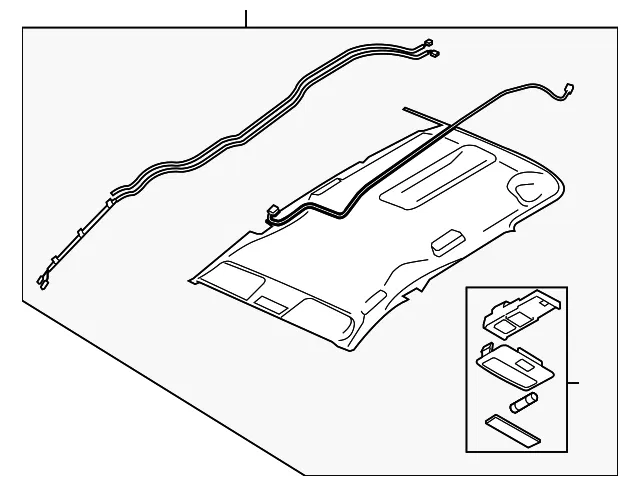 Headliner - Mazda (cd0268030r77)