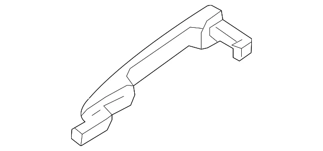 Handle, Outside - Mazda (d09l5841xcpr)