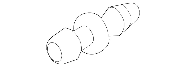 Windshield Washer Check Valve - Mazda (d09w67508)