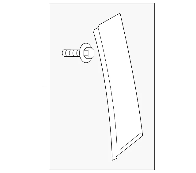 Door Applique - Mazda (d10e50m40a)