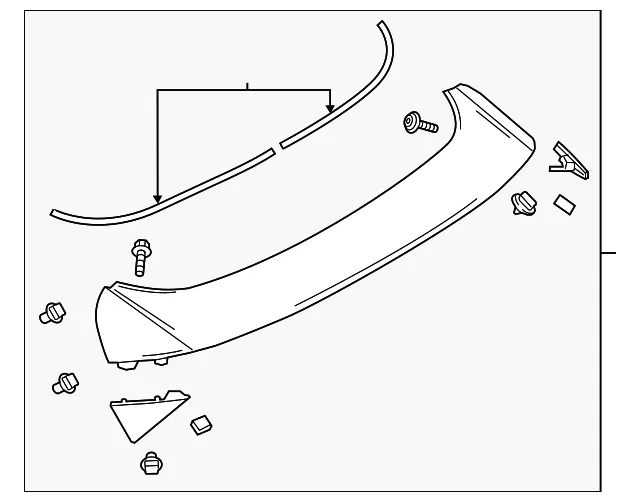 Rear Spoiler - Mazda (d10e51960lkm)