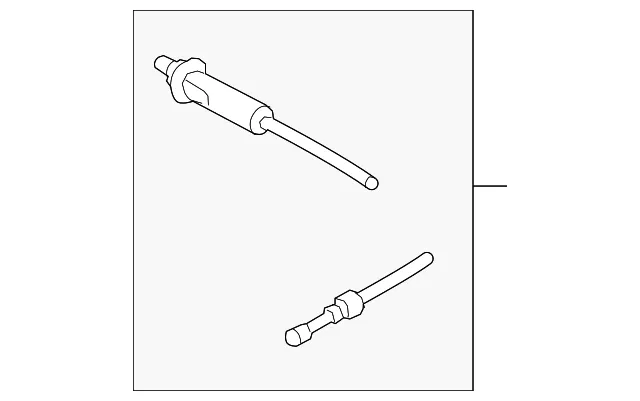 Fuel Filler Door Release Cable - Mazda (d10e56890)