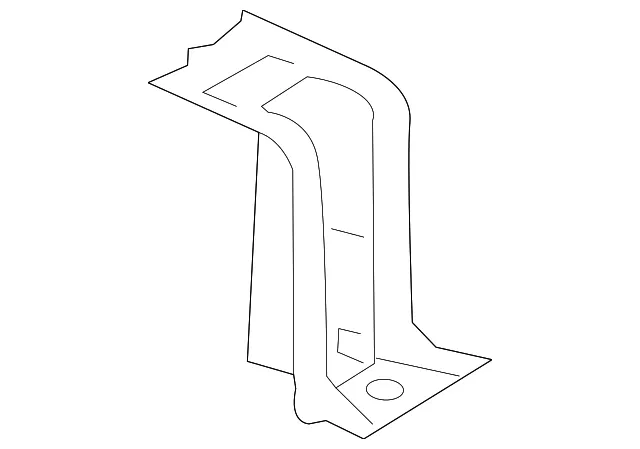 Bumper Cover Support Rail - Mazda (d10j50271)