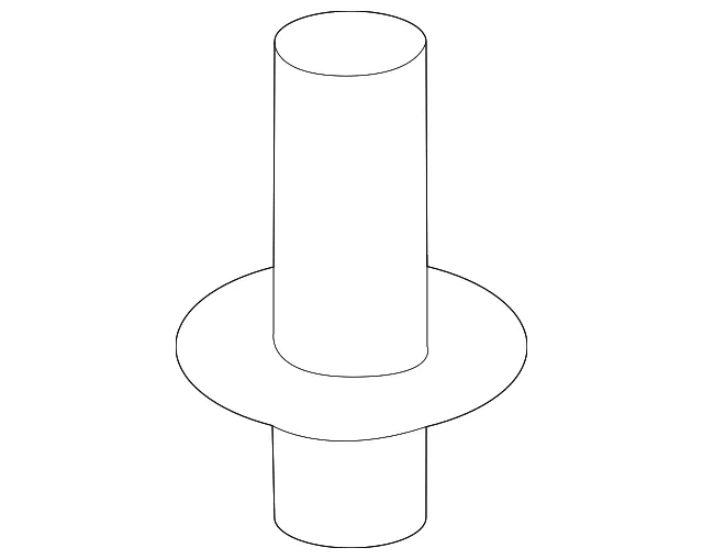 Deflector Bolt - Mazda (d10j508p2)