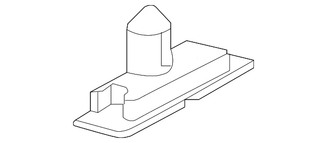 Back Glass Pin - Mazda (d37663938)