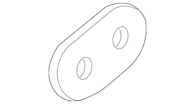 Rear Molding Gasket - Mazda (d65150m37)