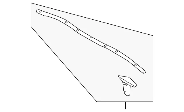 Hood Seal - Mazda (d65156760)