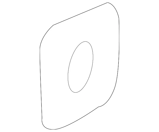Center Pillar Reinforced Reinforced Plate - Mazda (d6517003x)