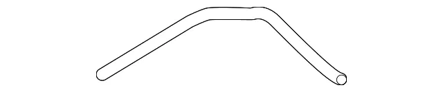 Windshield Washer Hose - Mazda (db3b67501)