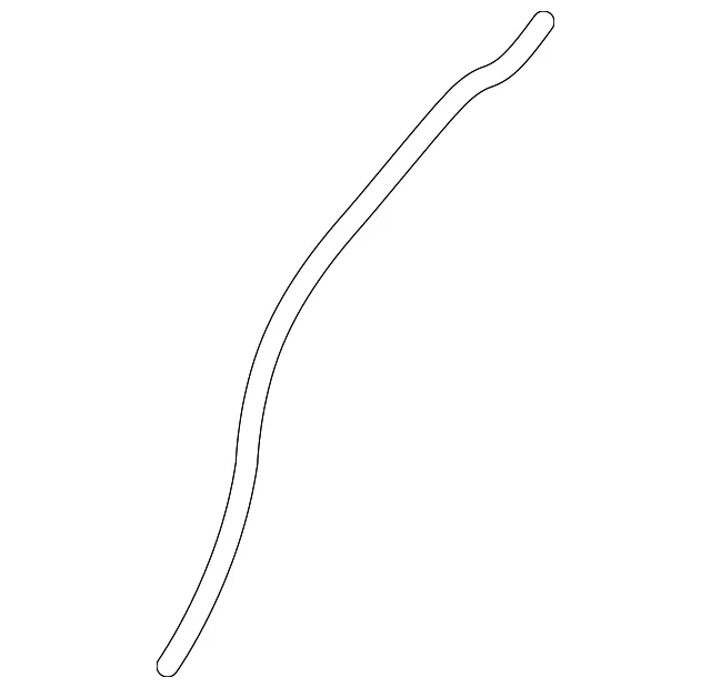 Windshield Washer Hose - Mazda (db6e67501a)