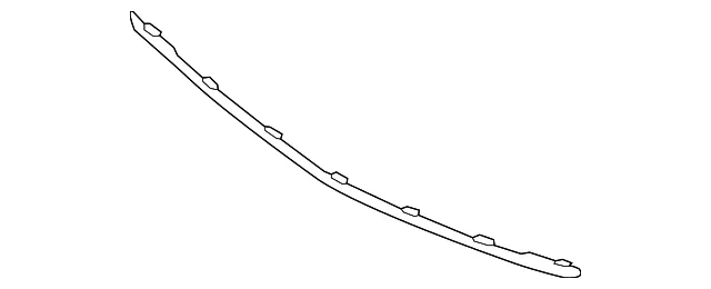Grille Molding - Mazda (dd2m50b31)