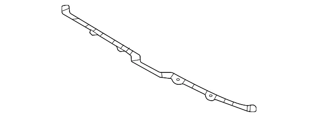 Bumper Cover Spacer Panel Bracket - Mazda (dfr5501c1a)