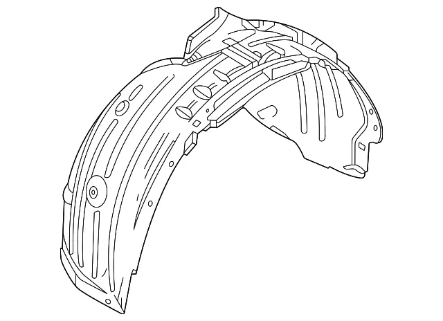 Fender Splash Shield - Mazda (dfr556130)