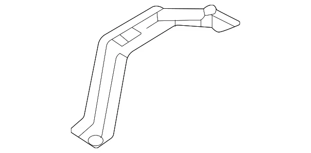 Floor Pan Splash Shield Bracket - Mazda (dfr5563t0)