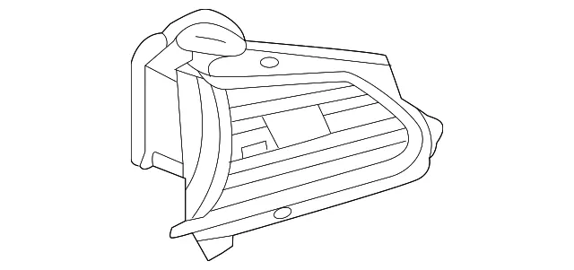 Air Vent Grille - Mazda (dfr564730a02)