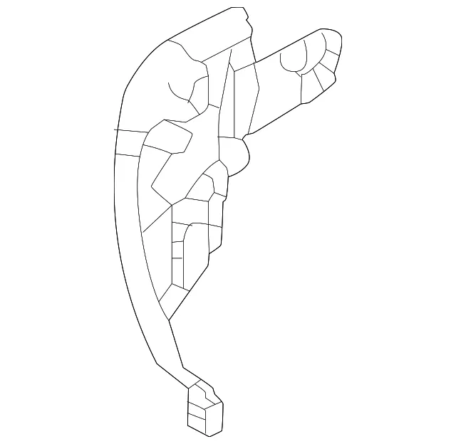 Bumper Cover Bracket - Mazda (dgh950163)