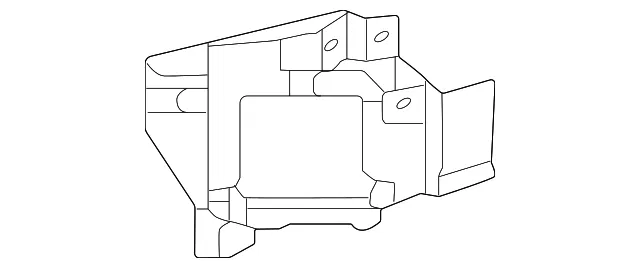 Bumper Cover Bracket - Mazda (dgh9502a1)