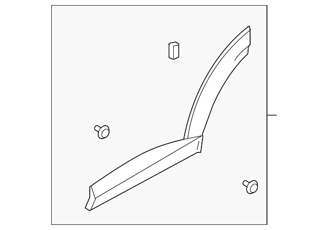Body Side Molding - Mazda (dgh951rc0)