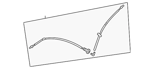 Windshield Washer Hose - Mazda (dgh9674f0)