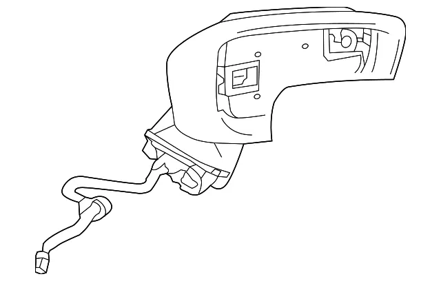 Mirror Assembly - Mazda (dgh969181b)