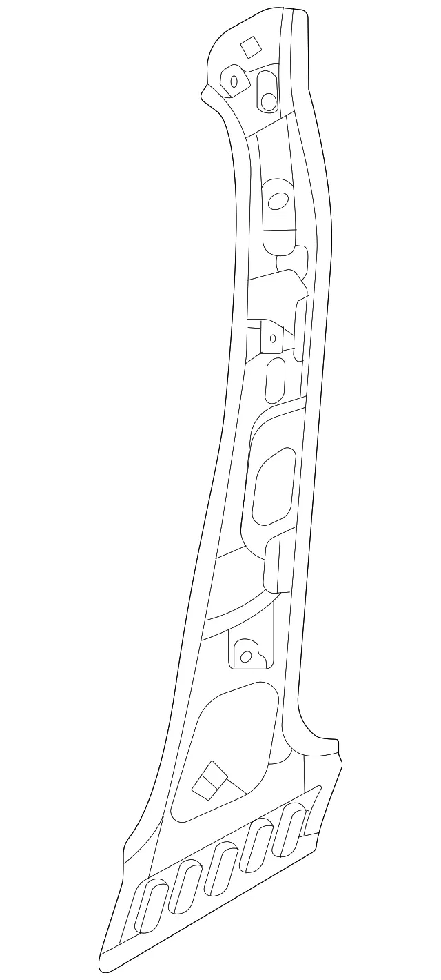 Body B-Pillar - Mazda (dgh970080)