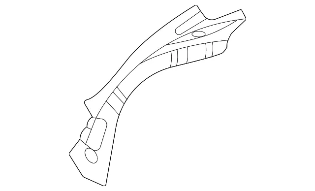 Quarter Panel Reinforcement - Mazda (dgh9711c2)
