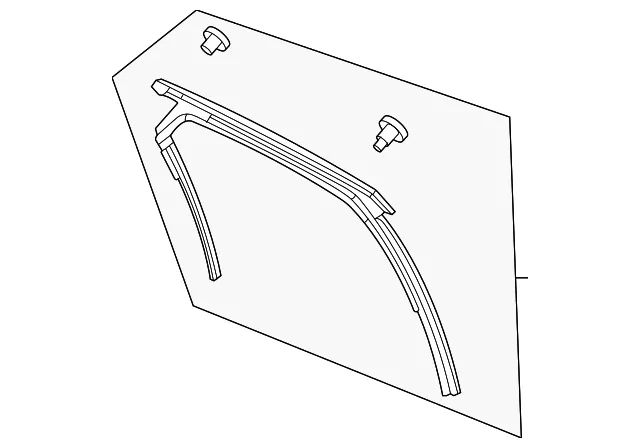 Window Channel - Mazda (dgh97260zc)