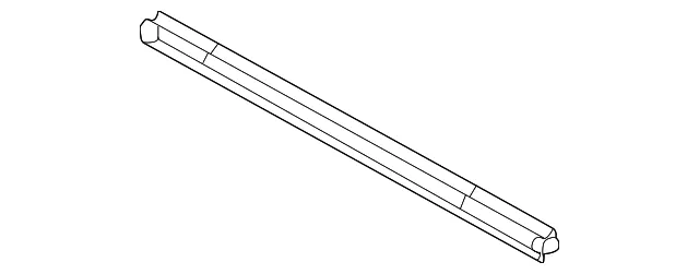 Door Window Belt Weatherstrip - Mazda (dgh973821)