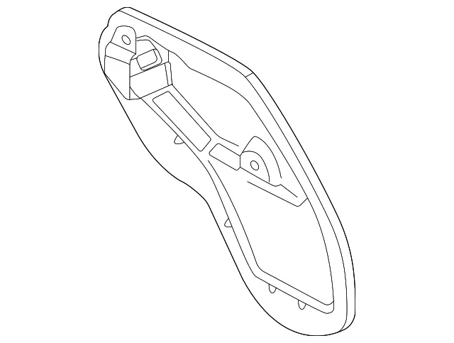 Door Access Cover - Mazda (dgh973973a)