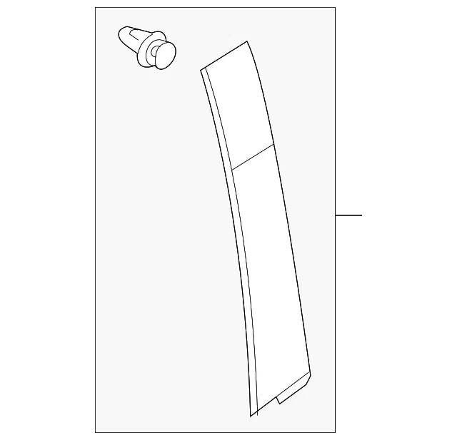 Door Applique - Mazda (dgj150m20a)