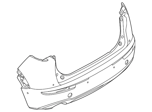 Bumper Cover - Mazda (dgy950220)
