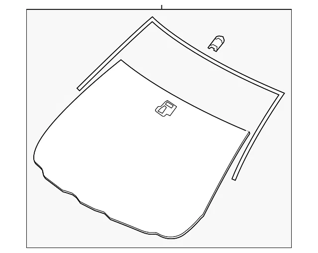 Windshield - Mazda (dh1f63900a)