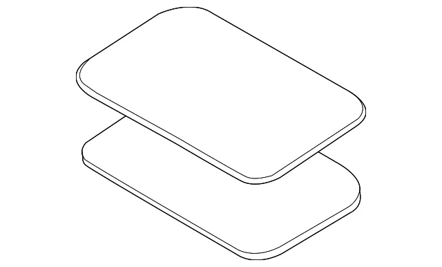 Sunroof Glass - Mazda (dh2n69810a)