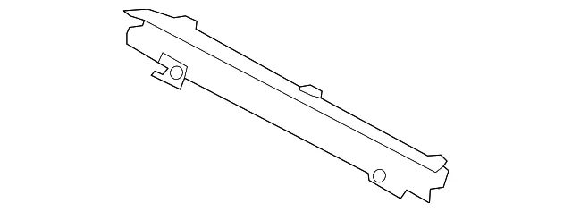 Instrument Panel Molding - Mazda (dh4e5515001)