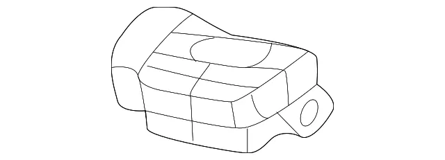 Bumper Cover Retainer - Mazda (dn4e500t1)