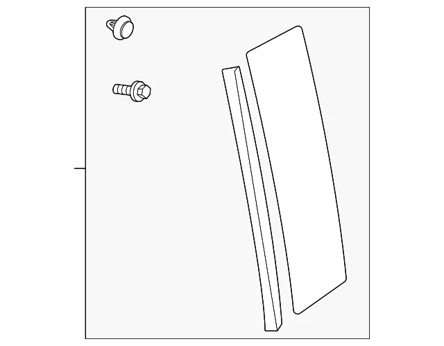 Door Applique - Mazda (dn4e50m30a)
