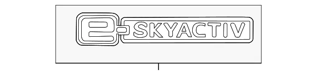 Hatch Emblem - Mazda (dn4e51771)