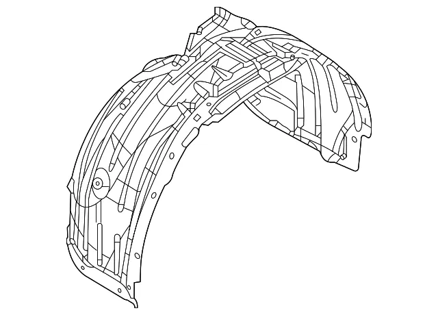 Fender Liner - Mazda (dn4e56141)