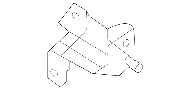 Door Hinge - Mazda (dn4e72210)