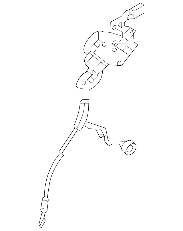 Door Latch Assembly - Mazda (dn4e72310b)