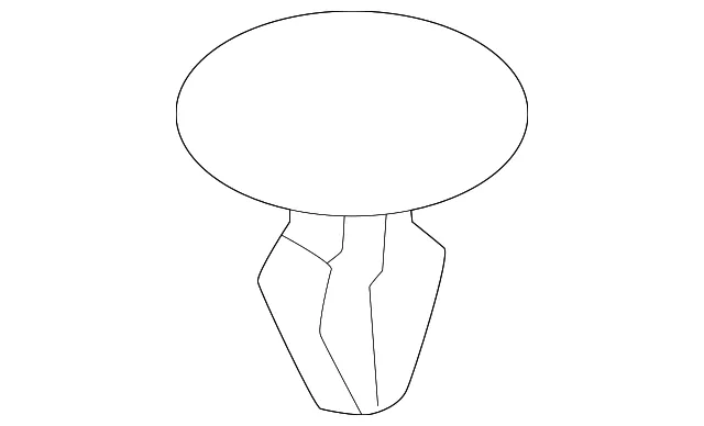 Door Weather-Strip Rivet - Mazda (dn4e72762)