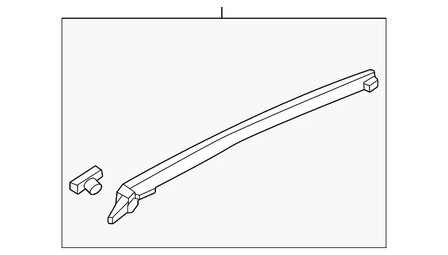 Belt Molding - Mazda (dn4e7360zd)