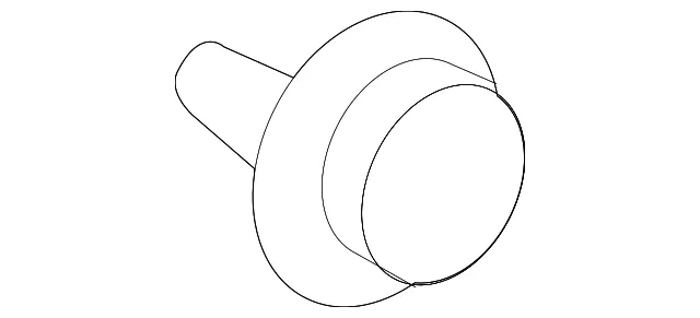 Upper Molding Clip - Mazda (dn4f50714)