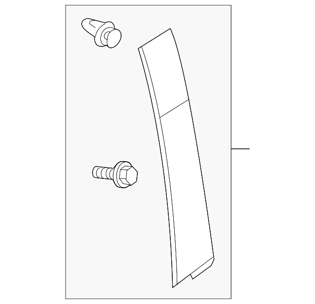Door Applique - Mazda (dn4f50m10b)