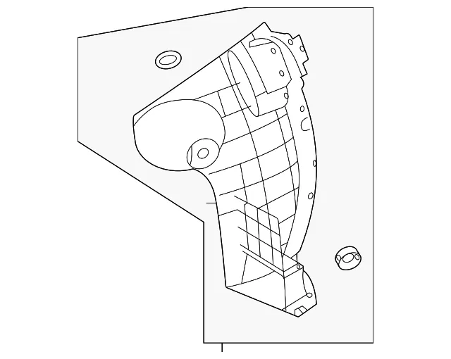 Splash Shield - Mazda (dn4j50340)