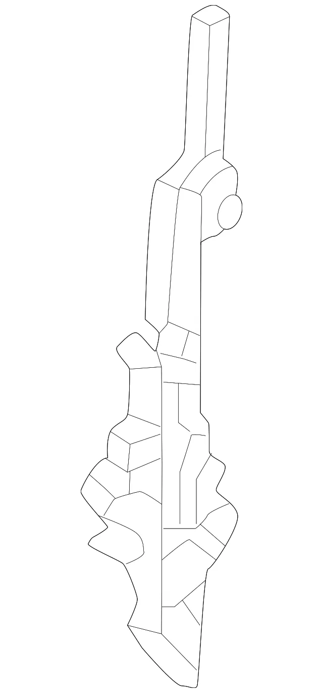 HVAC Blend Door Link - Mazda (dn4j61a20)