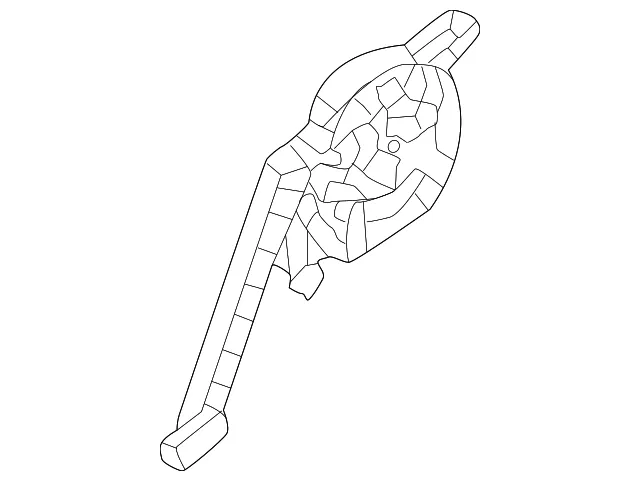 HVAC Mode Door Lever Link - Mazda (dn4j61a30)